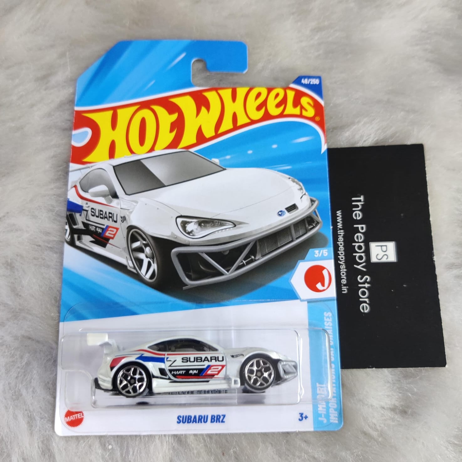 Hot Wheels 2025 L and M Case Vehicle Exclusive Collection -  Subaru BRZ