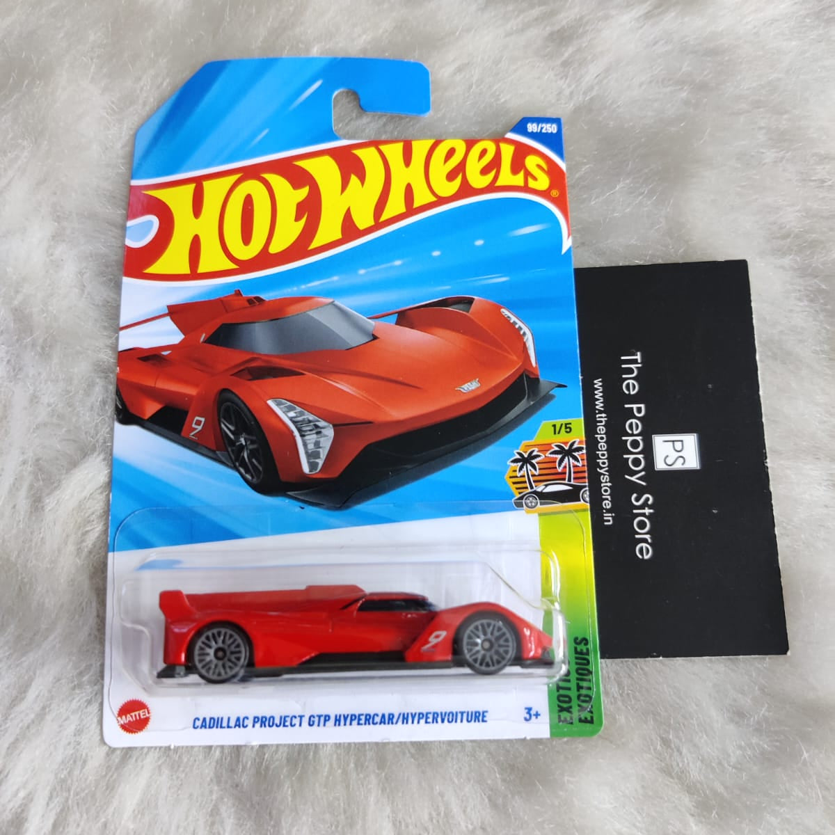 Hot Wheels 2025 L and M Case Vehicle Exclusive Collection - Cadillac Project Gtp Hypercar / Hypervoiture
