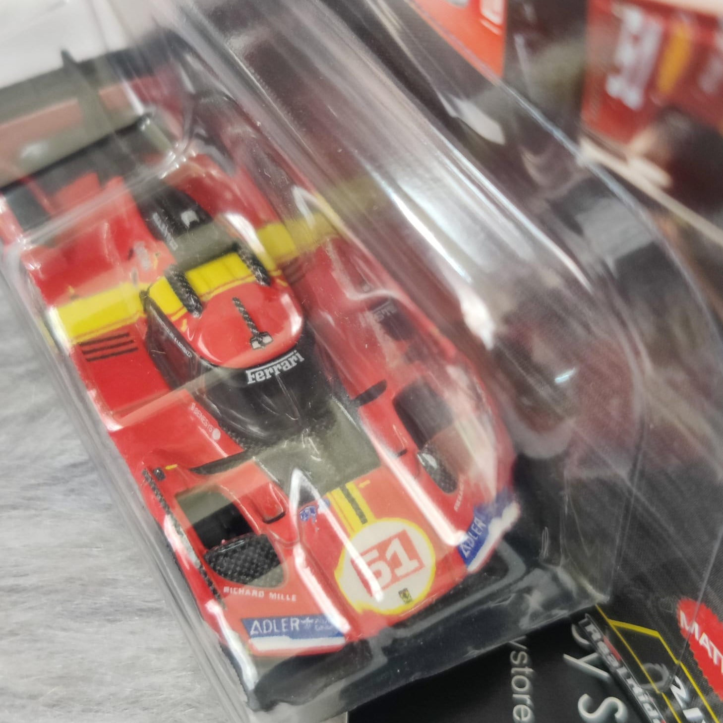 Hot Wheels Scale 1:64 Imported USA Card - Circuit Legends Premium Car Culture Diecast Model Cars - Ferrari 499P