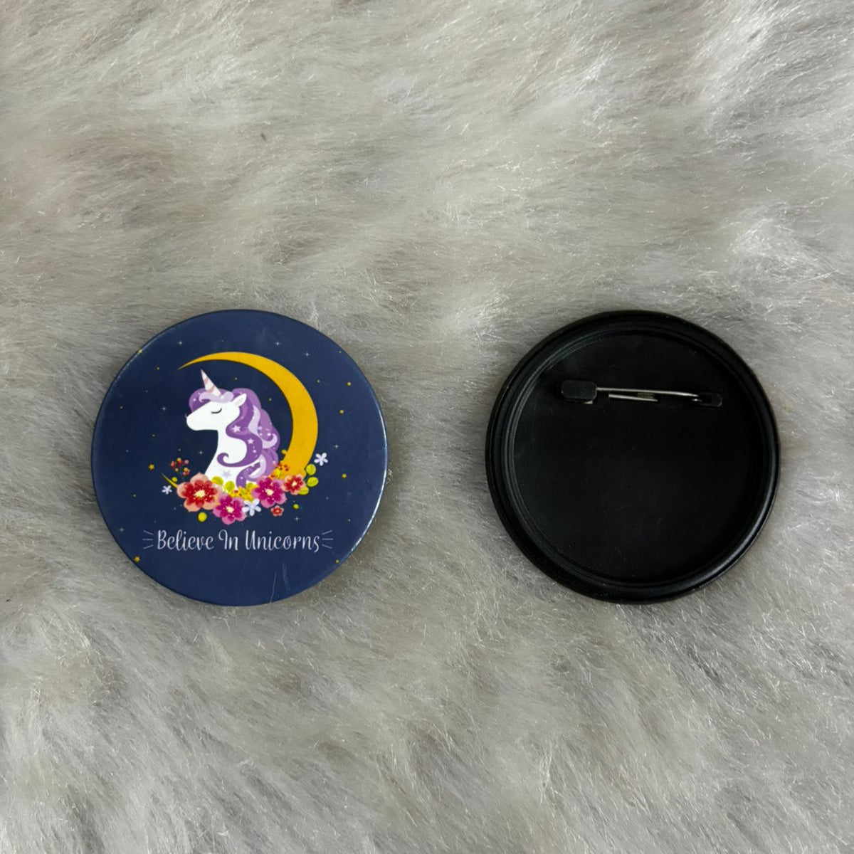 Believe In Unicorns Badge