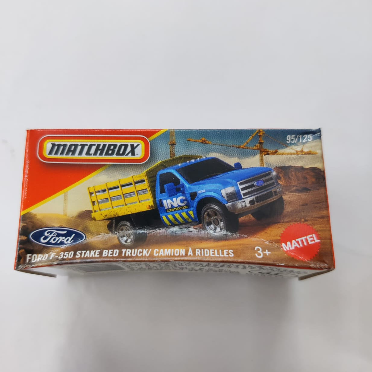 Matchbox Scale 1 : 64 Vehicles Exclusive Collection - Ford F-350 Stake Bed Truck / Camion A Ridelles  (Box Folded)