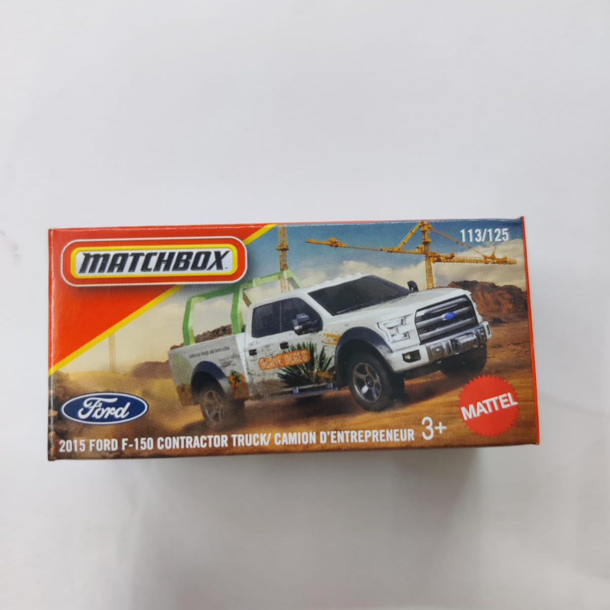 Matchbox Scale 1 : 64 Vehicles Exclusive Collection - 2015 Ford F-150 Contractor Truck / Camion D' Entrepreneur