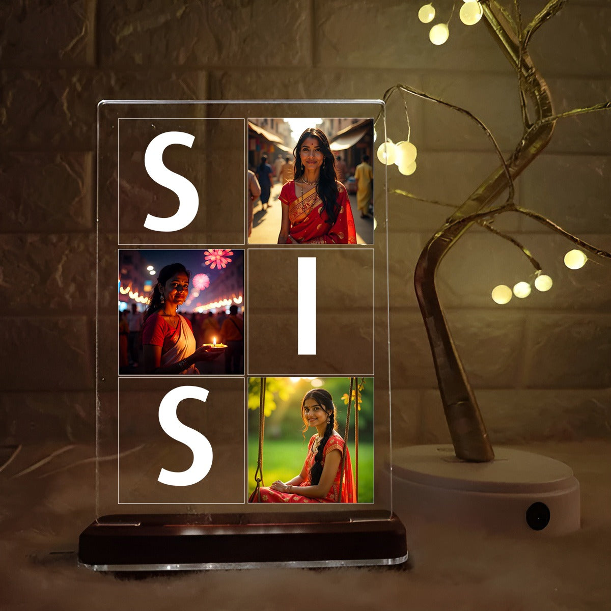 Personalised SIS LED Plaque (No Cod on Personalised Orders) - Prepaid Orders Only