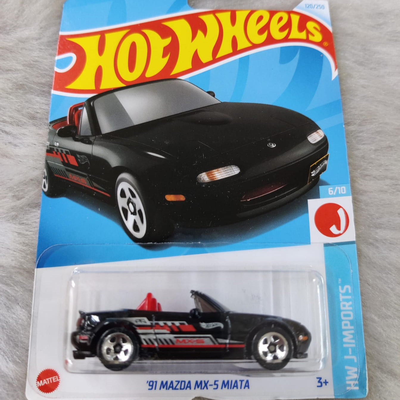 Hot Wheels Imported Rare Vehicle Collection - '91 Mazda MX-5 Miata
