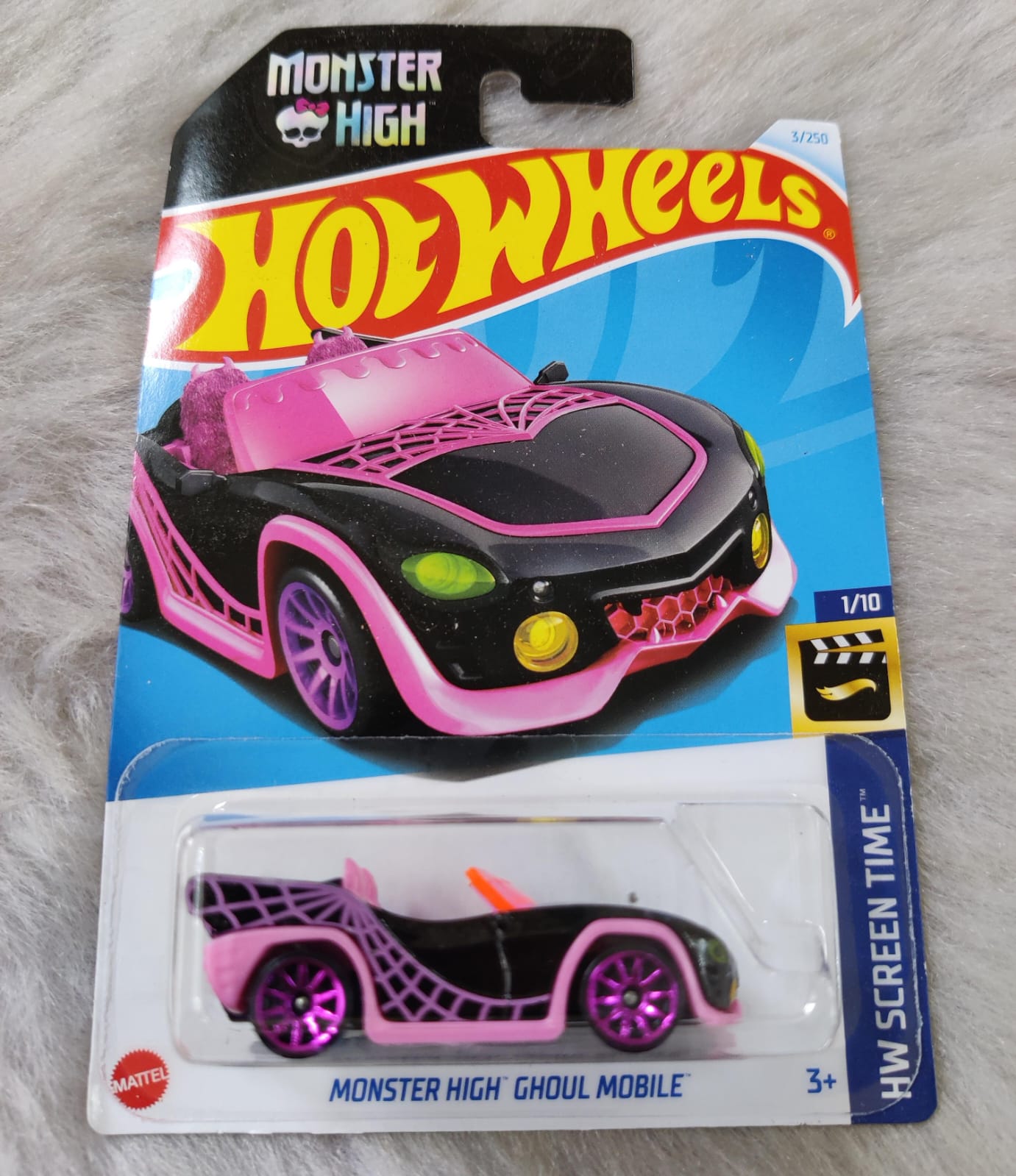 Hot Wheels Imported Rare Vehicle Collection - Monster High Ghoul Mobile
