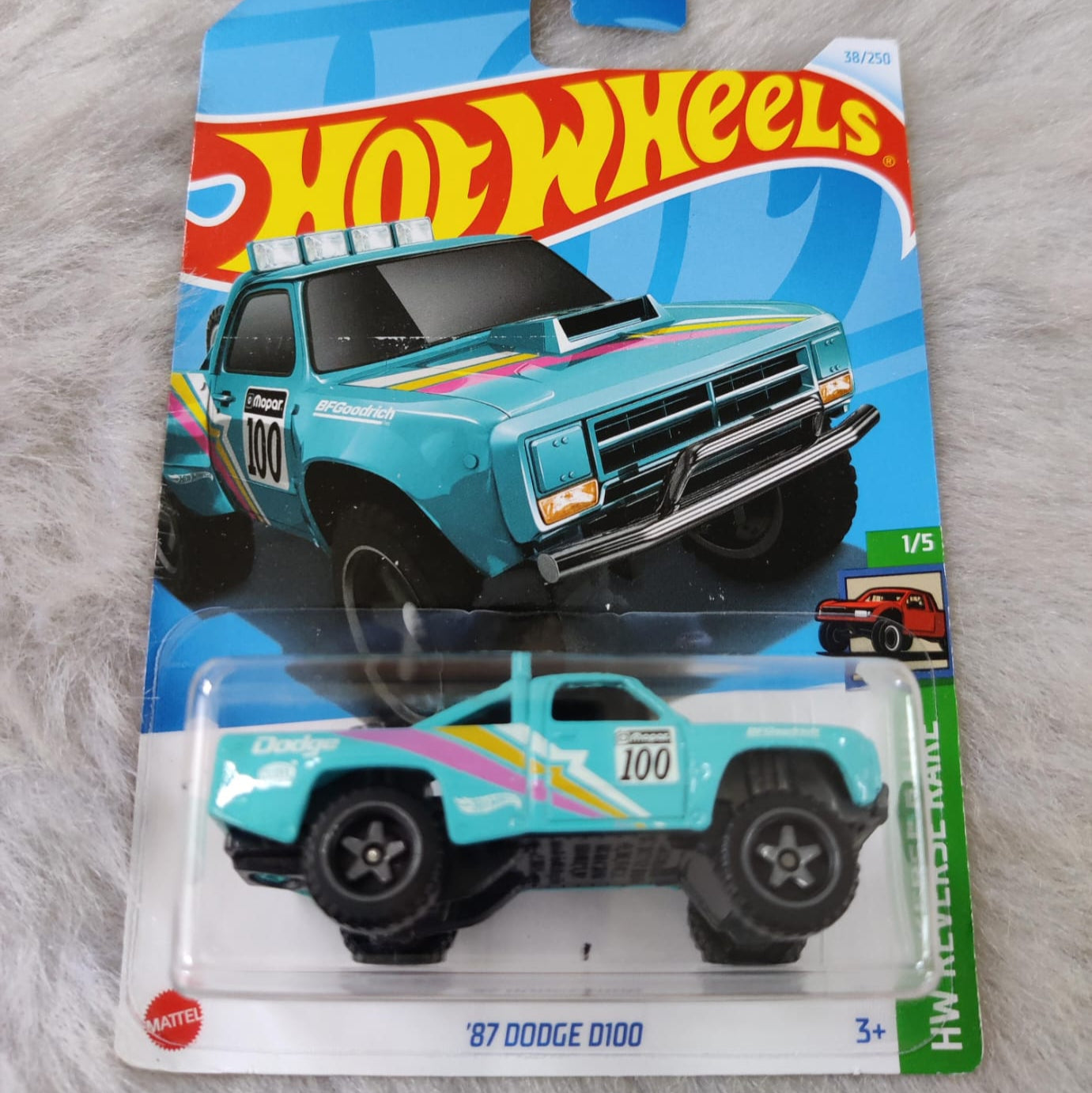 Hot Wheels Imported Rare Vehicle Collection - '87 Dodge D100