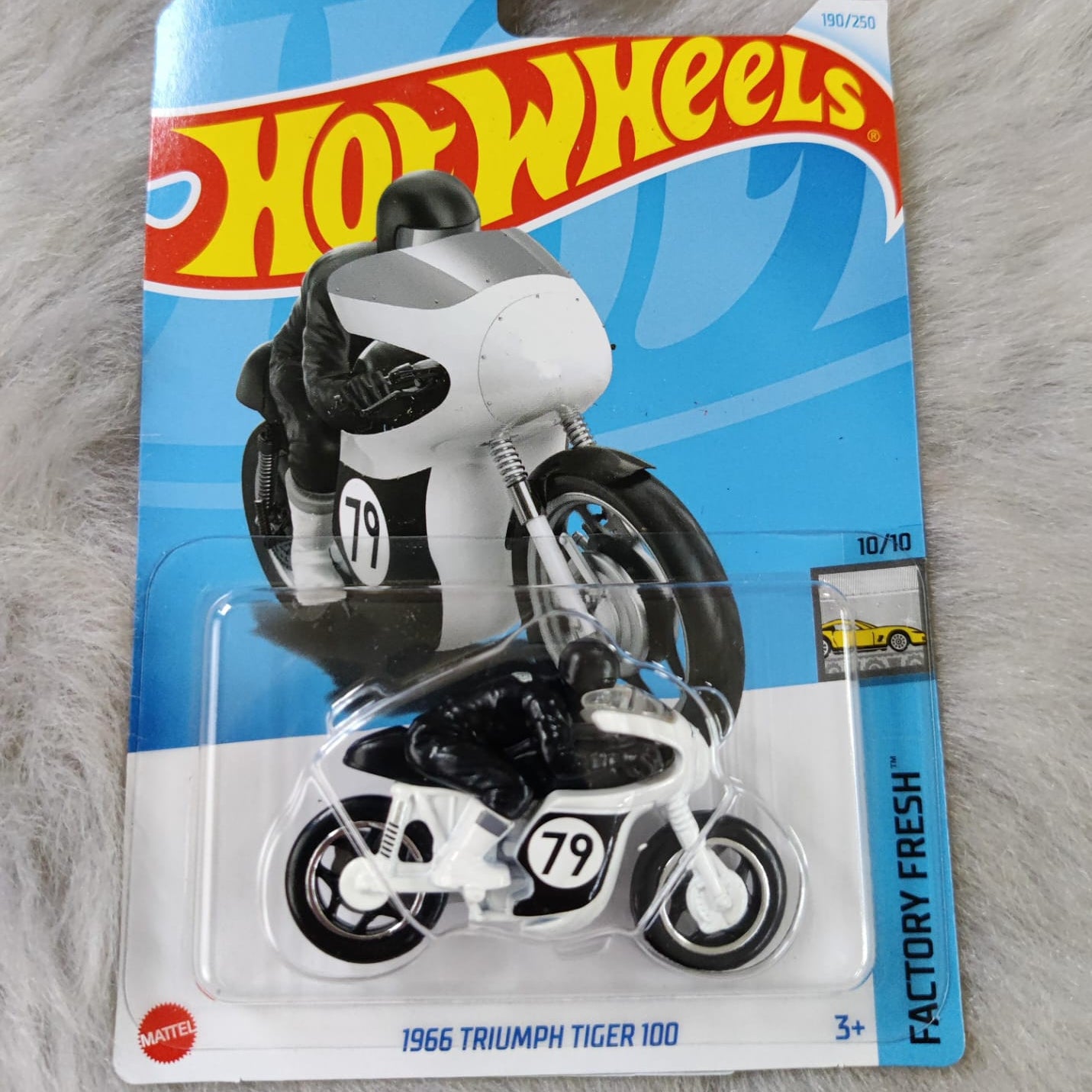 Hot Wheels Imported Rare Vehicle Collection - 1966 Triumph Tiger 100