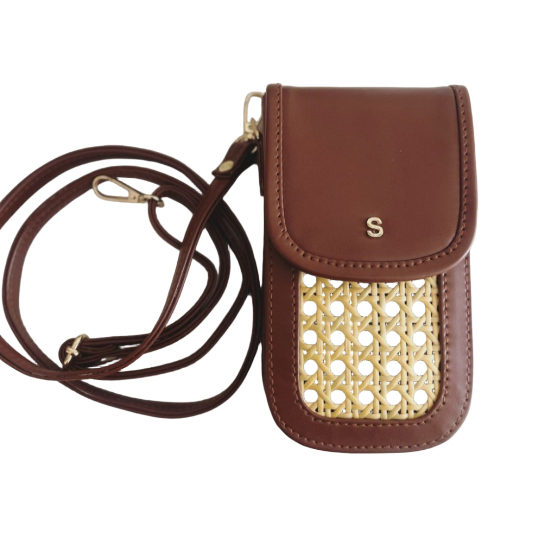 Personalised Name Initial Checked Sling Bag (No Cod on personalised Orders ) - Prepaid Orders Only
