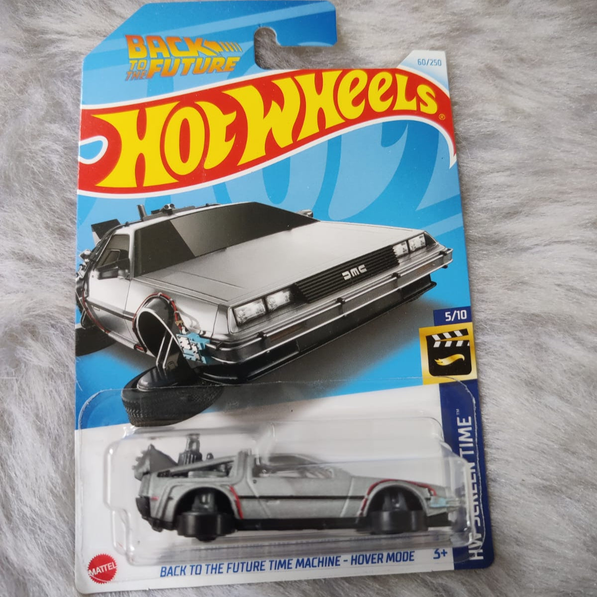 Hot Wheels Imported Rare Vehicle Collection - C Case - Back To The Future Time Machine - Hover Mode