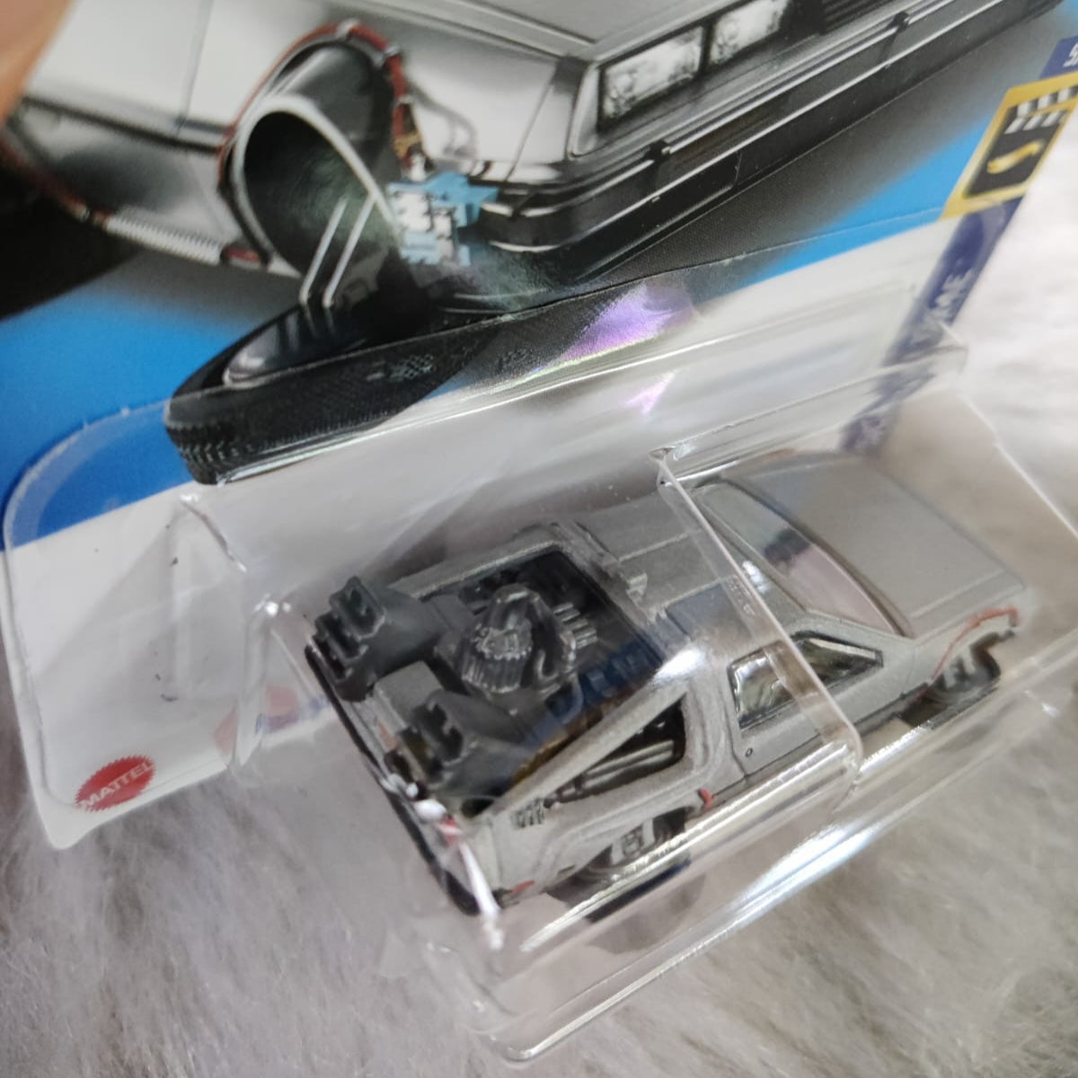 Hot Wheels Imported Rare Vehicle Collection - C Case - Back To The Future Time Machine - Hover Mode
