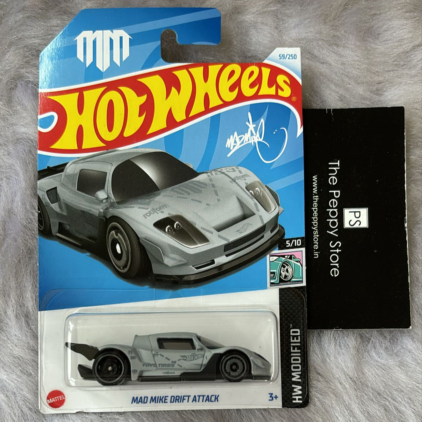 Hot Wheels Imported Rare Vehicle Collection - C Case - Mad Mike Drift Attack