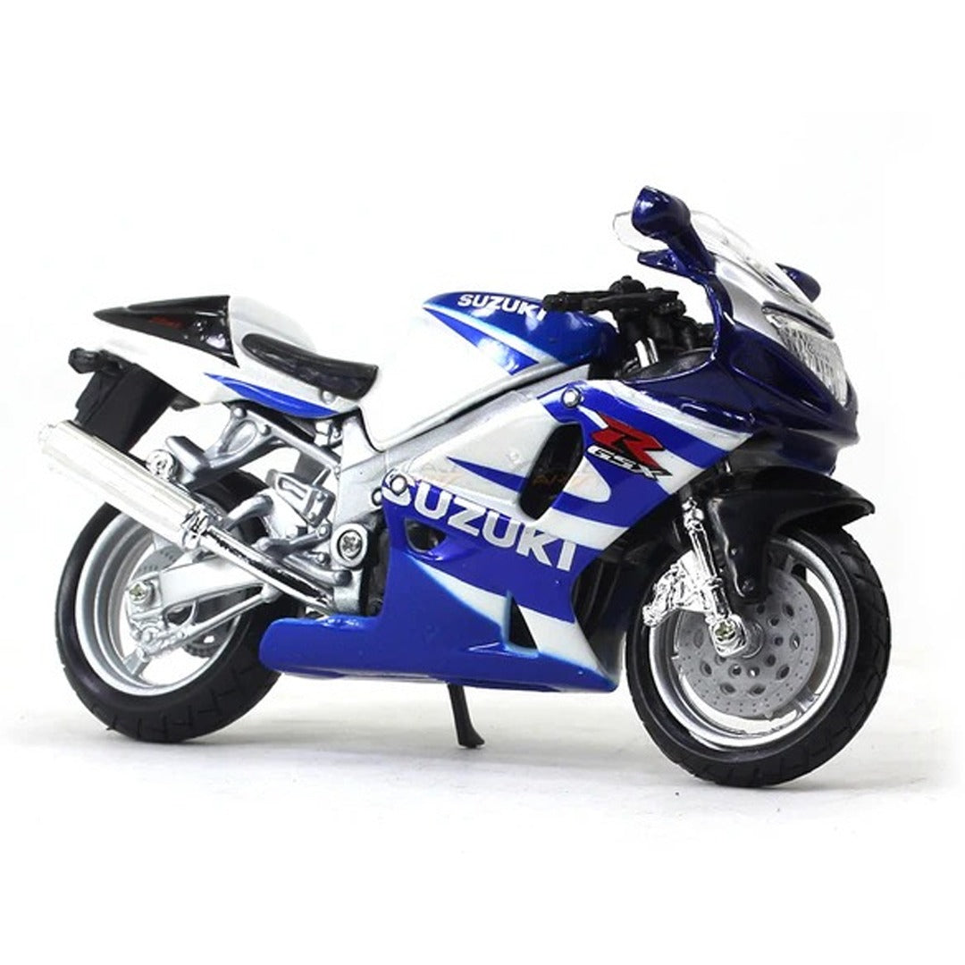 Bburago - 1 : 18 Diecast Scale Model -  Official Licensed Product - Suzuki GSX R750