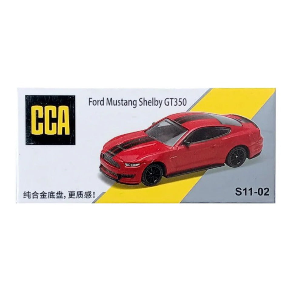 Scale 1 : 64 CCA Ford Mustang Shelby GT350 Diecast Metal Model Car