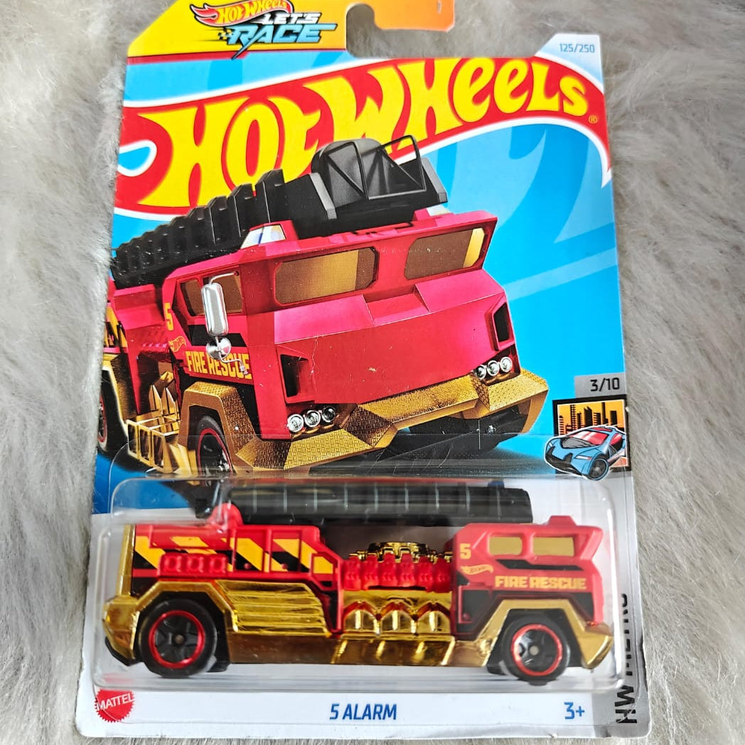 Hot Wheels Imported Rare Vehicle Collection - H Case - 5 Alarm