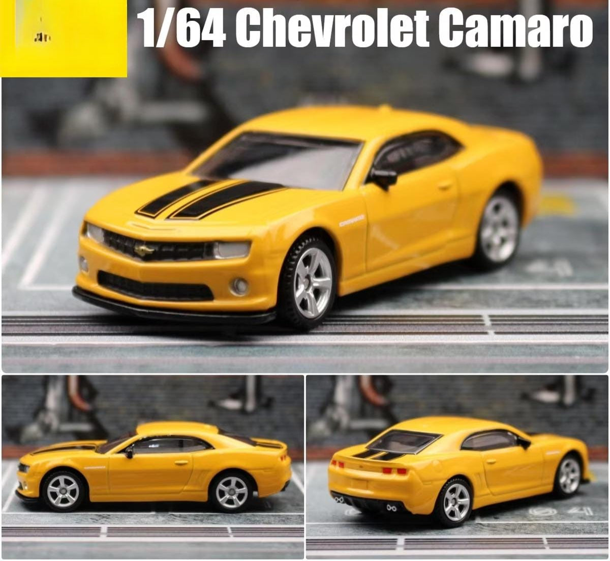Scale 1 : 64 CCA 2013 Chevrolet Camaro SS Diecast Metal Model Car