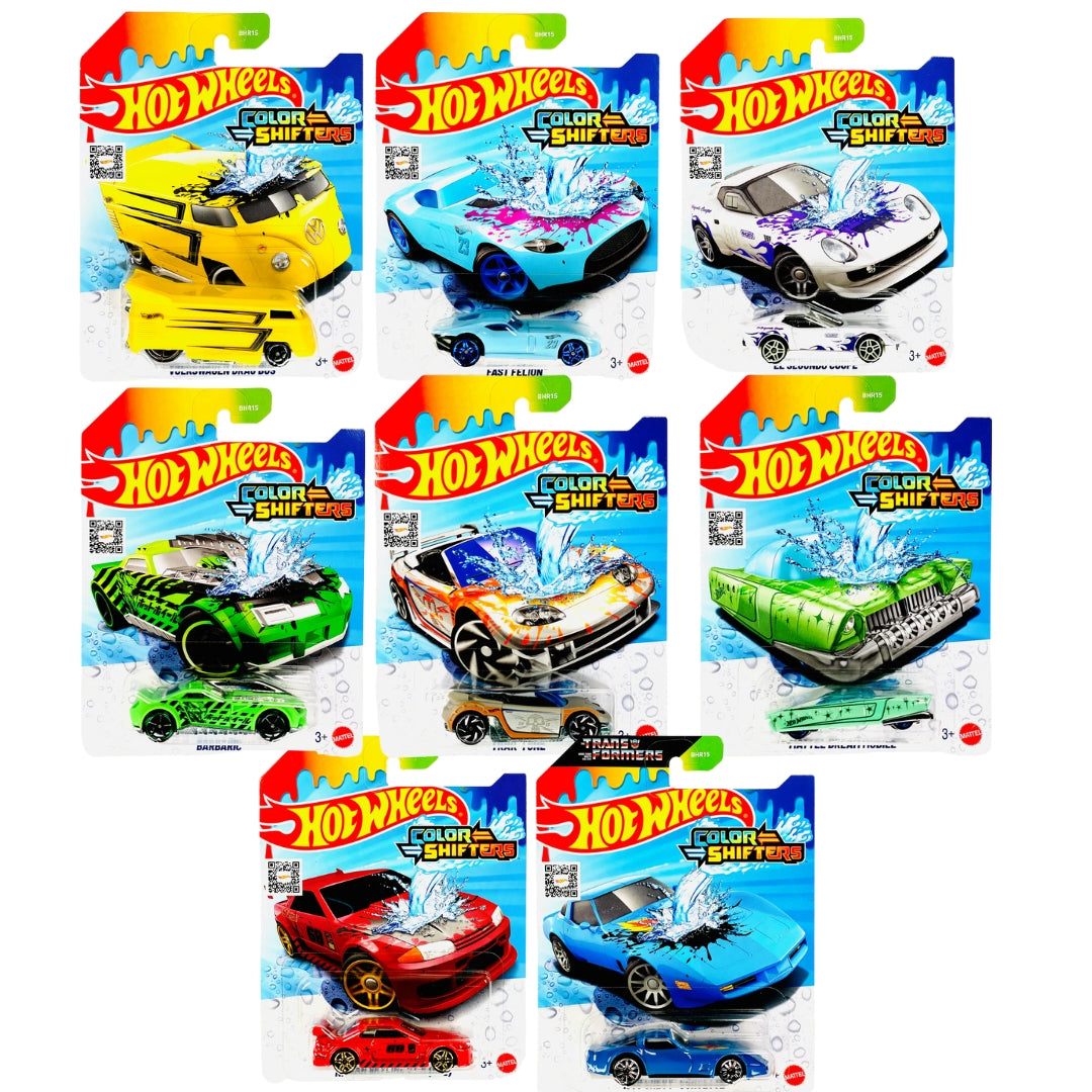 Hot Wheels Color Shifters 2025 Set of 8