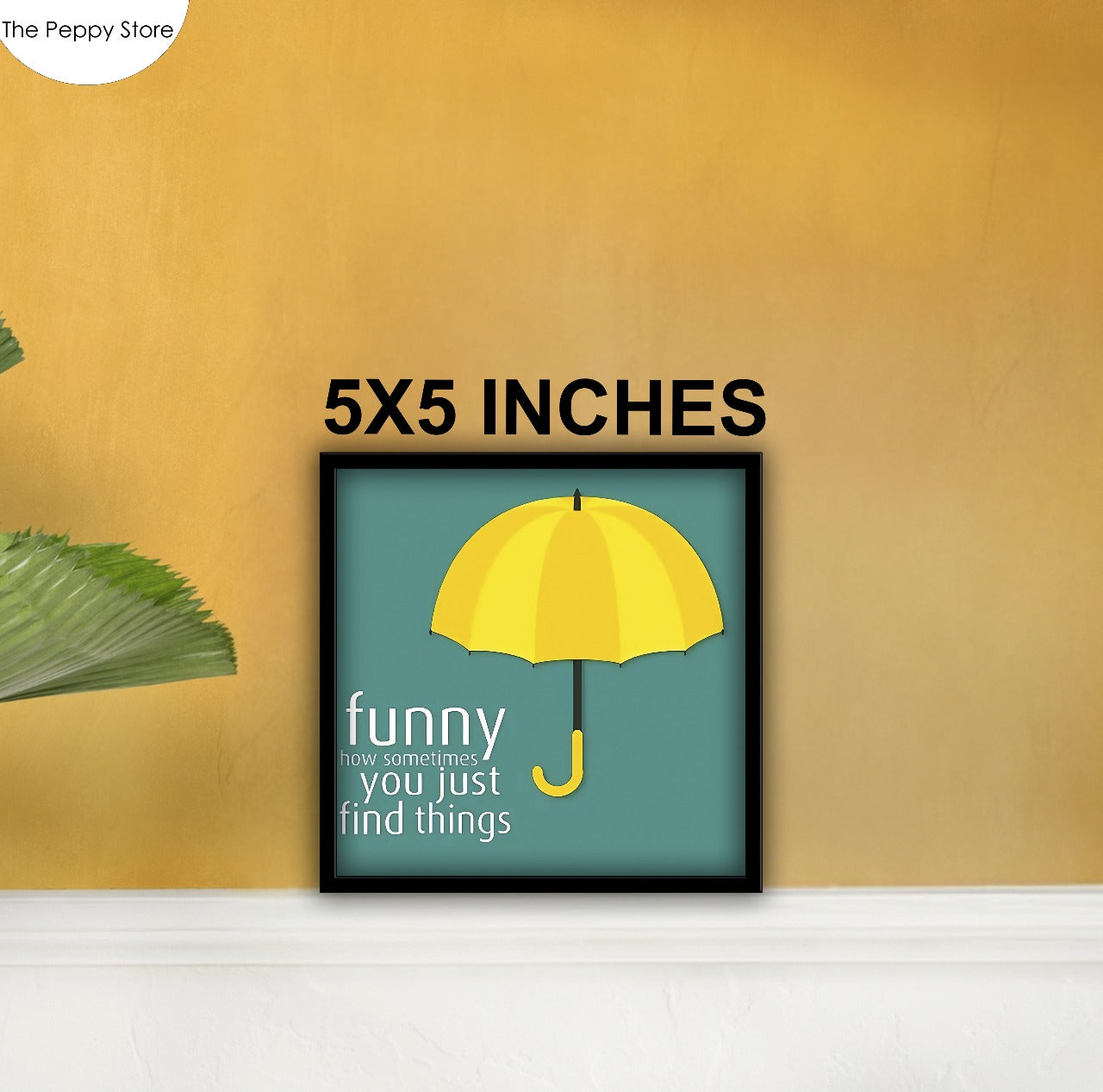 How I Met Your Mother - Funny Quote 5*5 Inches Frame