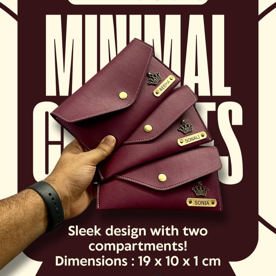 Personalised Minimal Clutches ( No CASH ON DELIVERY Allowed On This Product )
