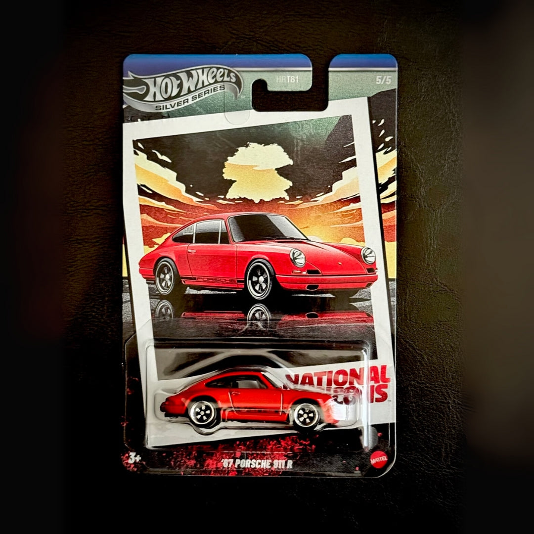 Hot Wheels 2025 Silver Series National Icon Scale 1:64 - '67 Porsche 911 R