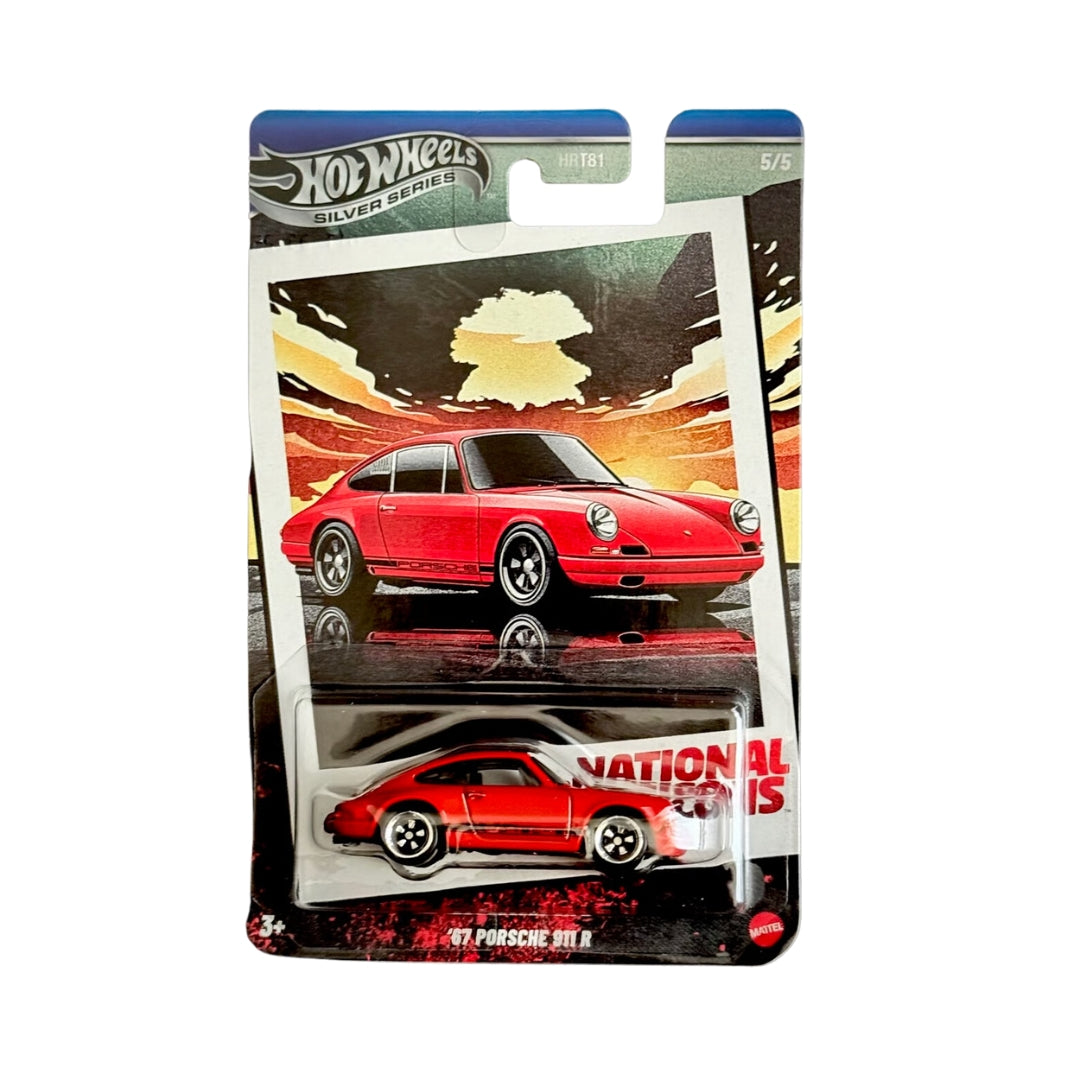 Hot Wheels 2025 Silver Series National Icon Scale 1:64 - '67 Porsche 911 R