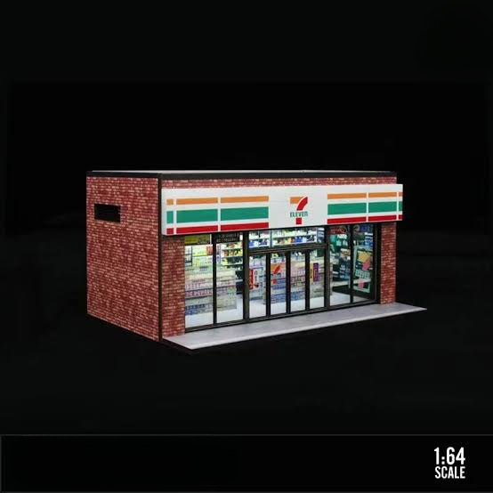 Diorama With Lights for 1:64 Diecast Models (No Cod Allowed On This Product) - Prepaid Orders Only