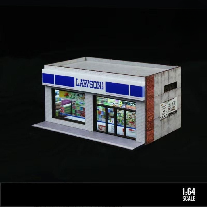 Diorama With Lights for 1:64 Diecast Models (No Cod Allowed On This Product) - Prepaid Orders Only