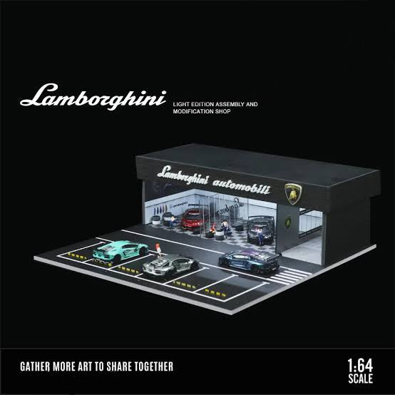 Diorama With Lights for 1:64 Diecast Models (No Cod Allowed On This Product) - Prepaid Orders Only