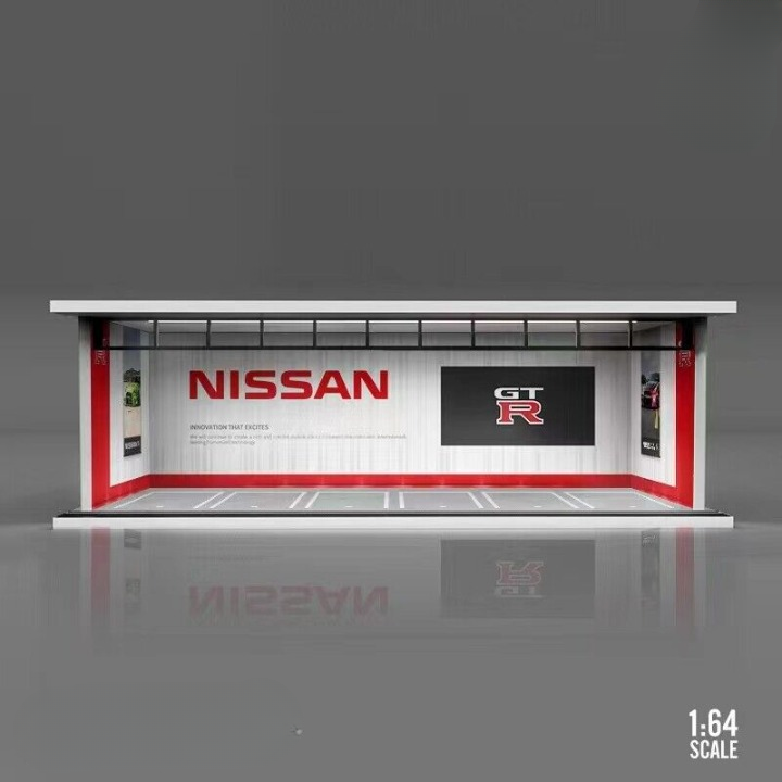 Diorama With Lights for 1:64 Diecast Models (No Cod Allowed On This Product) - Prepaid Orders Only