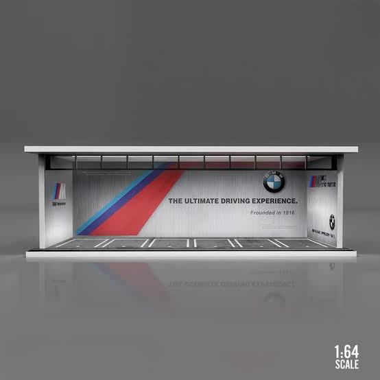 Diorama With Lights for 1:64 Diecast Models (No Cod Allowed On This Product) - Prepaid Orders Only