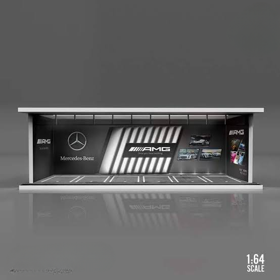 Diorama With Lights for 1:64 Diecast Models (No Cod Allowed On This Product) - Prepaid Orders Only