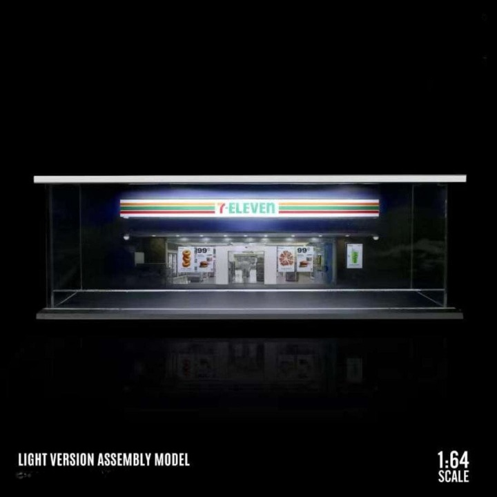 Diorama With Lights for 1:64 Diecast Models (No Cod Allowed On This Product) - Prepaid Orders Only