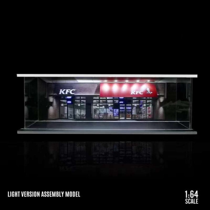 Diorama With Lights for 1:64 Diecast Models (No Cod Allowed On This Product) - Prepaid Orders Only