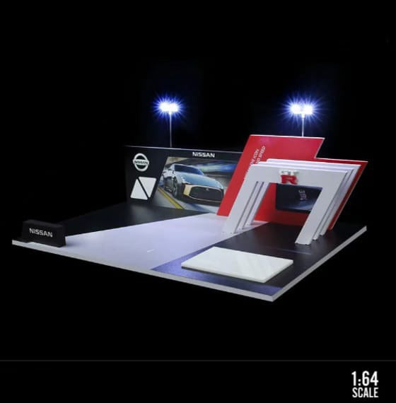 Diorama With Lights for 1:64 Diecast Models (No Cod Allowed On This Product) - Prepaid Orders Only