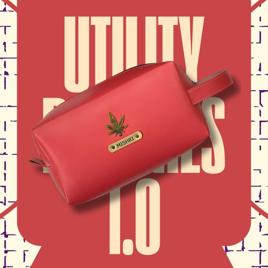 Personalised Utility Pouches 1.0 ( No Cod Allowed on this product ) - Prepaid Orders Only