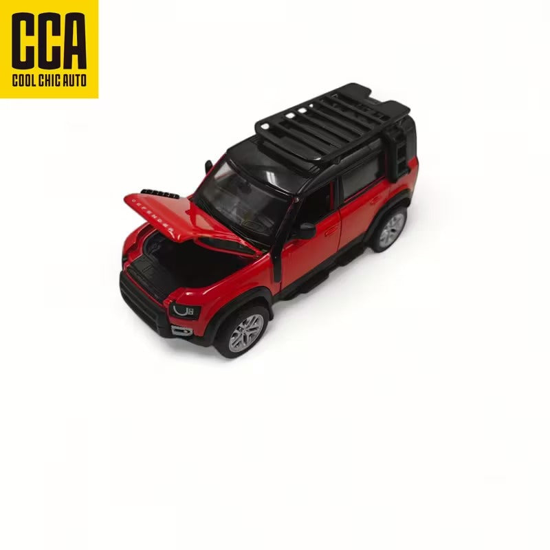 Scale 1 : 43 Official Licensed CCA Cool-Chic Auto 2-In-1 Land Rover Defender 110 Diecast Metal Model Car