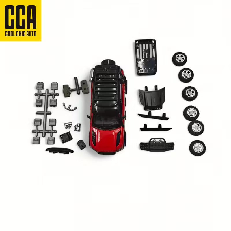 Scale 1 : 43 Official Licensed CCA Cool-Chic Auto 2-In-1 Land Rover Defender 110 Diecast Metal Model Car