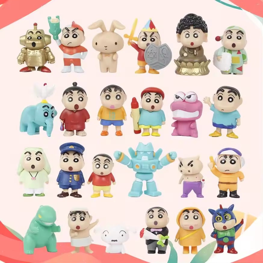 Shinchan Set of 24 Figures
