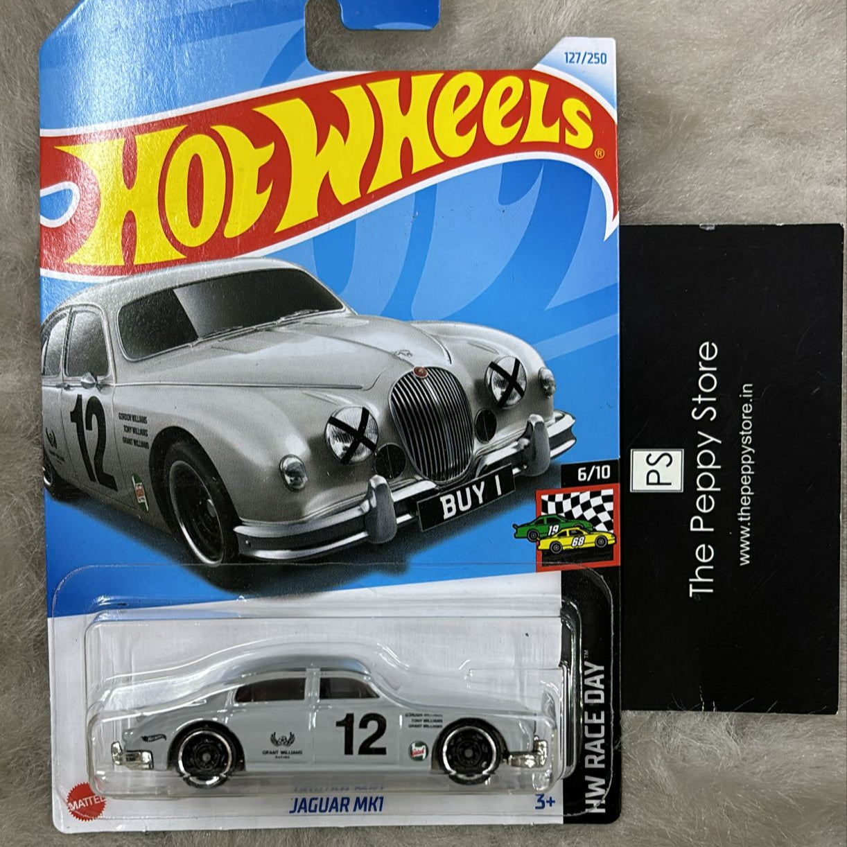 Hot Wheels Imported Rare Vehicle Collection - Jaguar MK1