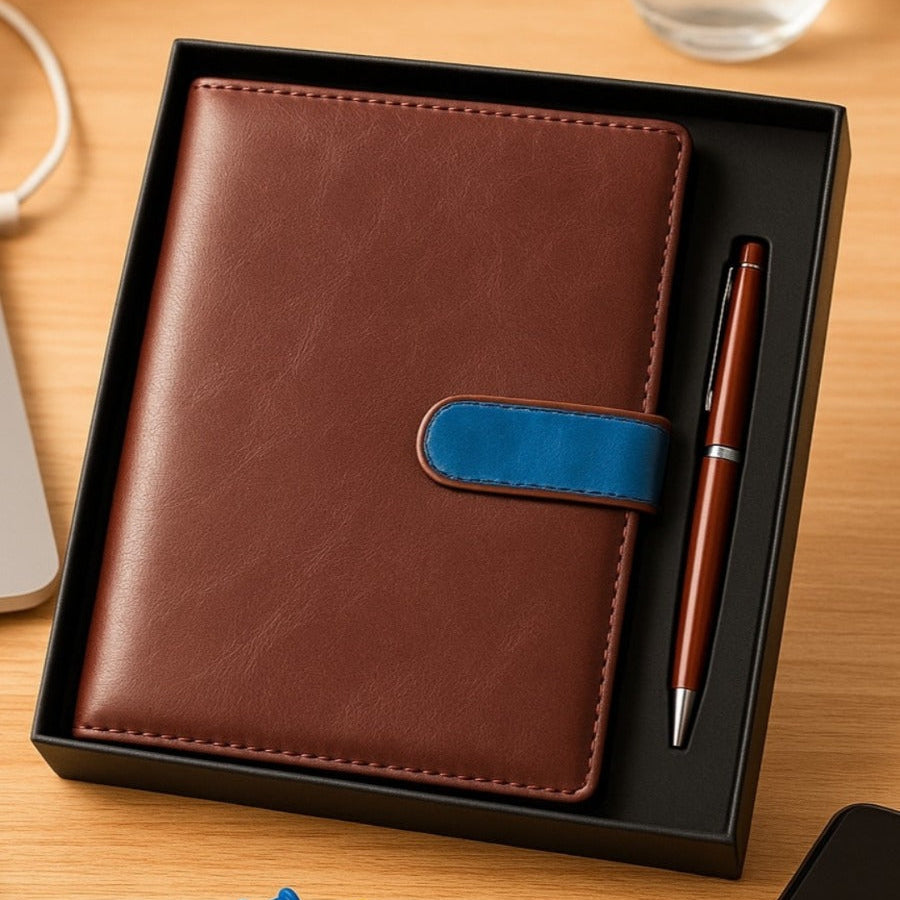 Personalised Name Gift Set - Diary & Pen (No Cod on personalised Orders) - Prepaid Orders Only