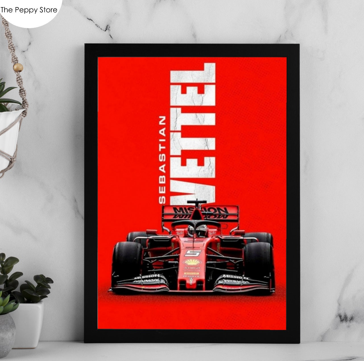 F1 Car A4 Frame