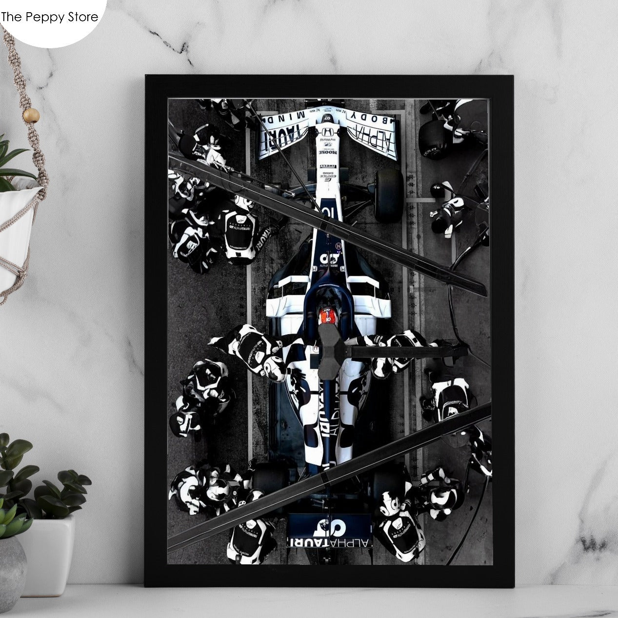 F1 Car A4 Frame