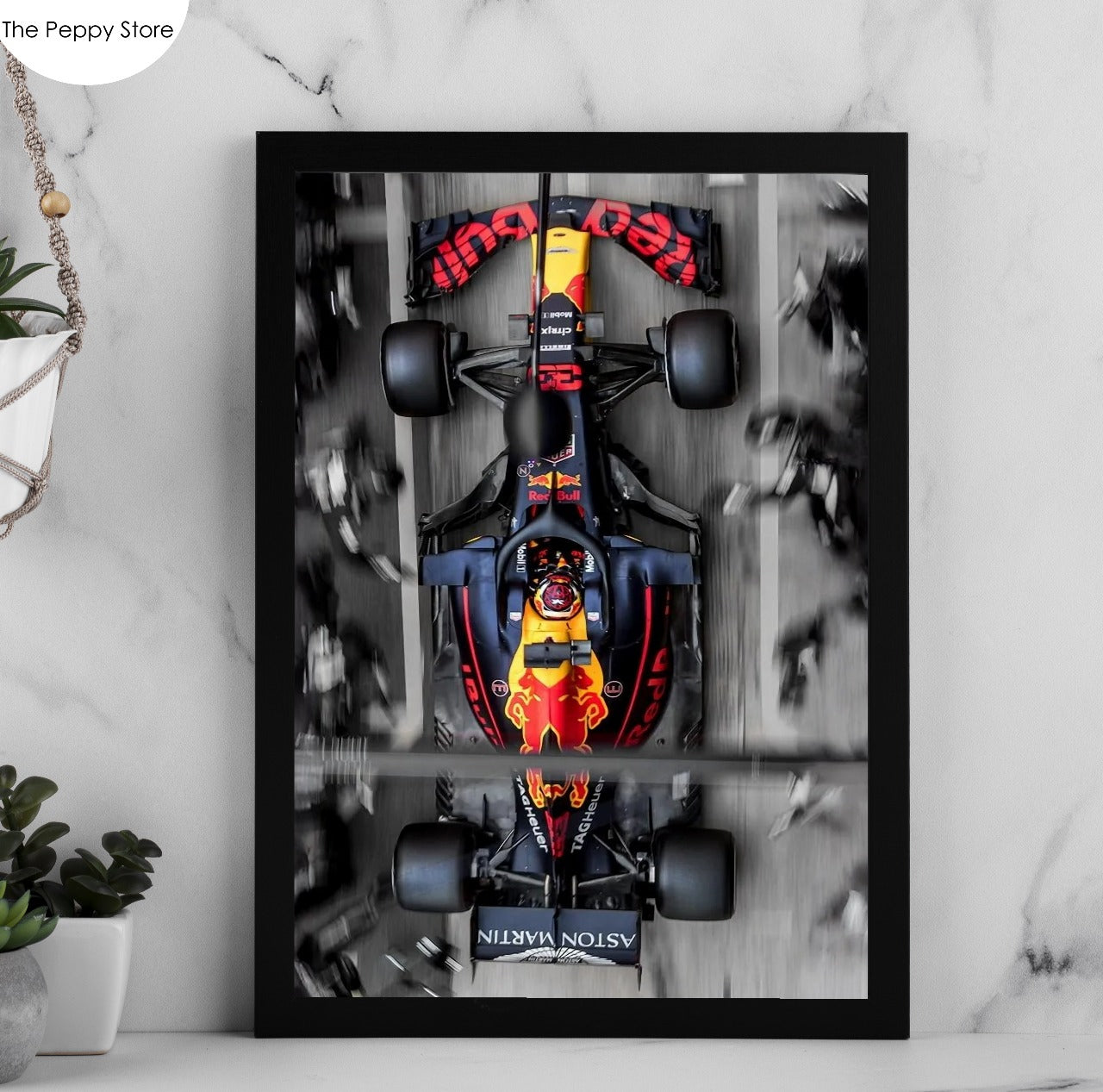 F1 Car A4 Frame