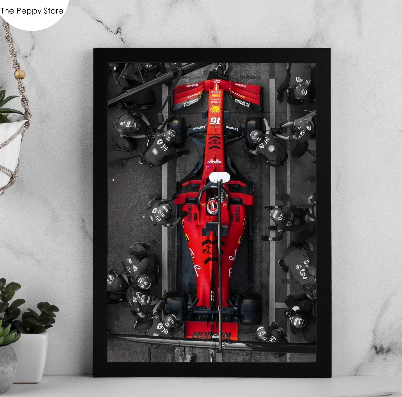 F1 Car A4 Frame