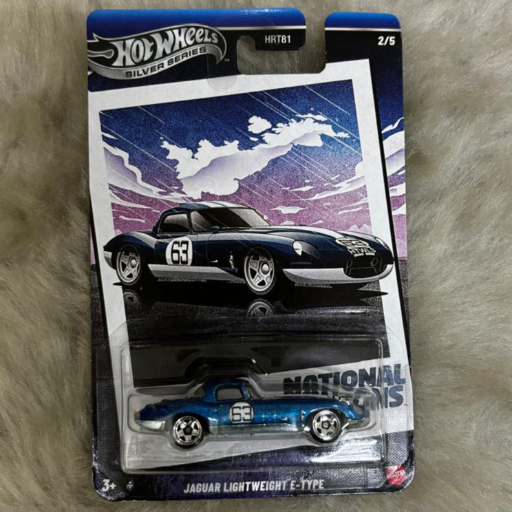 Hot Wheels 2025 Silver Series National Icon Scale 1:64 - Jaguar Lightweight E-Type