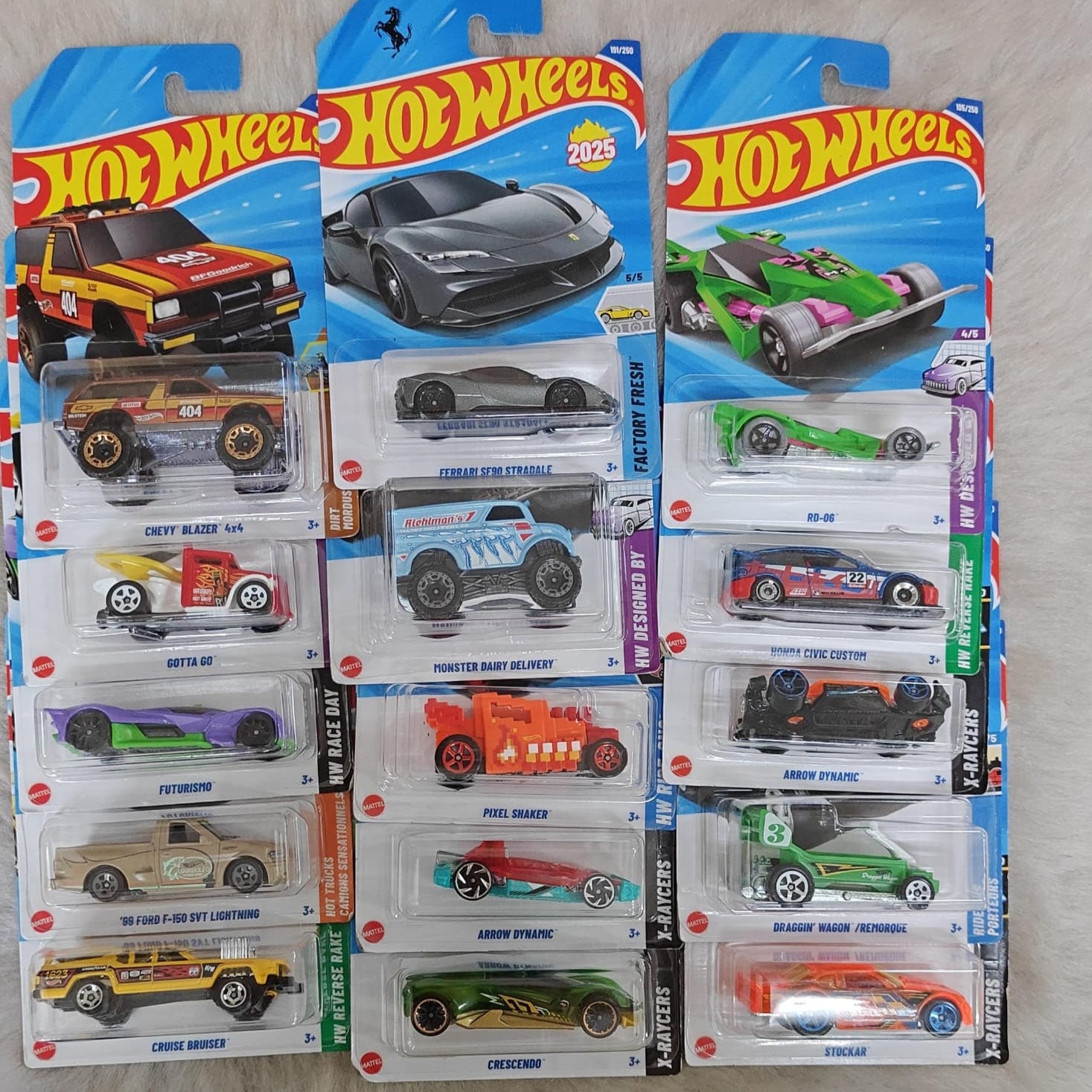 Hot Wheels Combo - Set Of 15