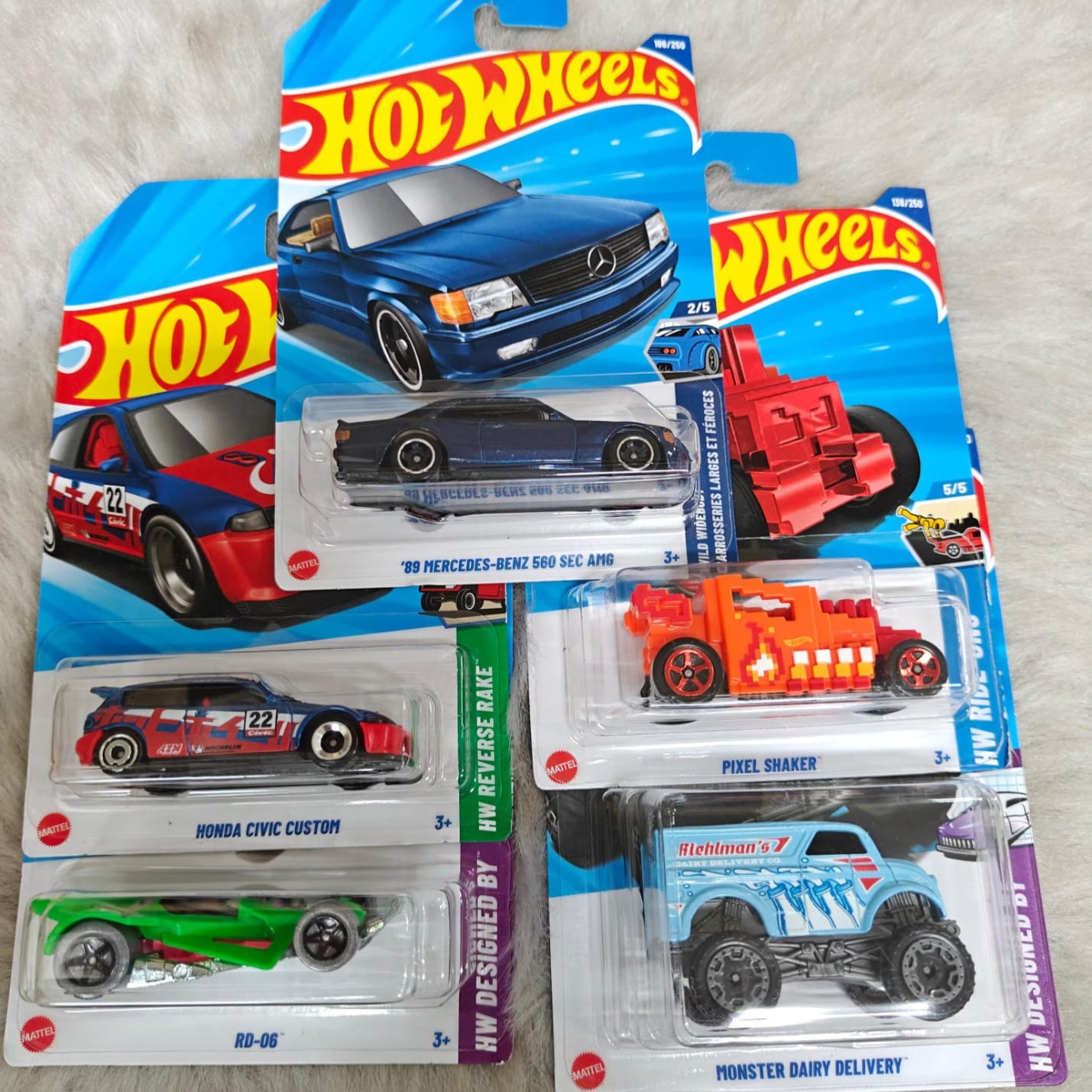 Hot Wheels Combo - Set Of 5