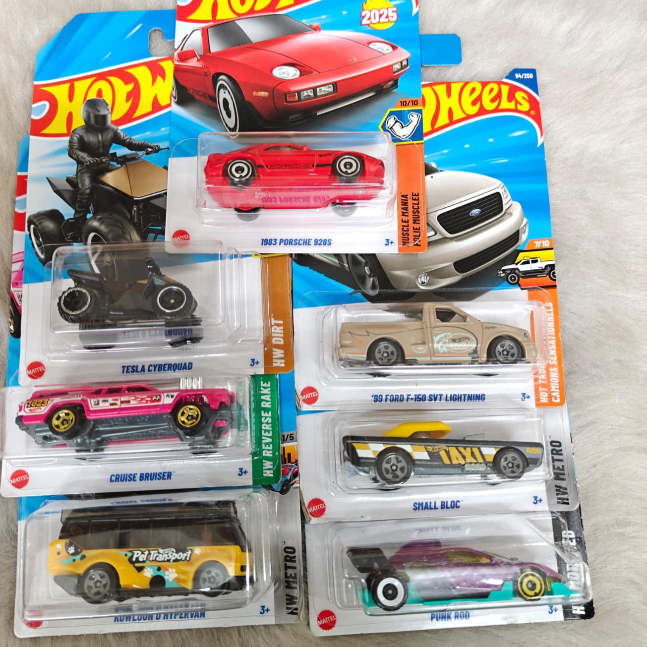 Hot Wheels Combo - Set Of 7