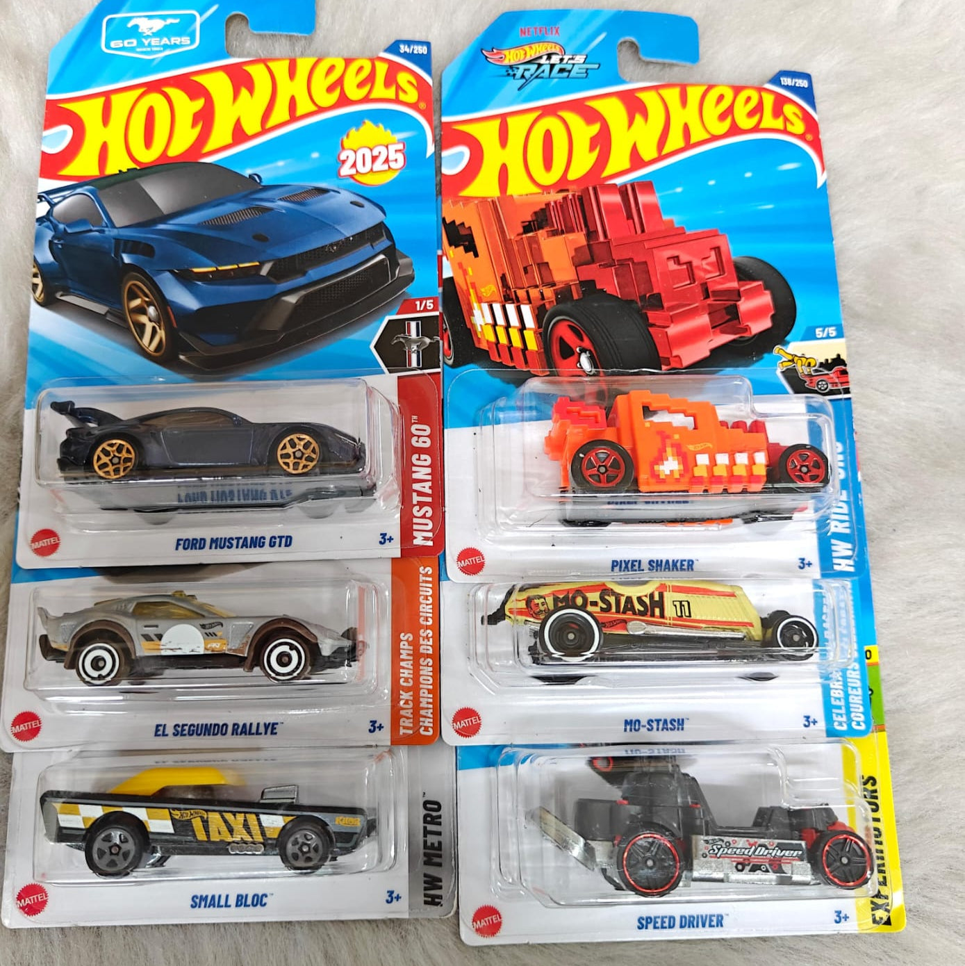 Hot Wheels Combo - Set Of 6