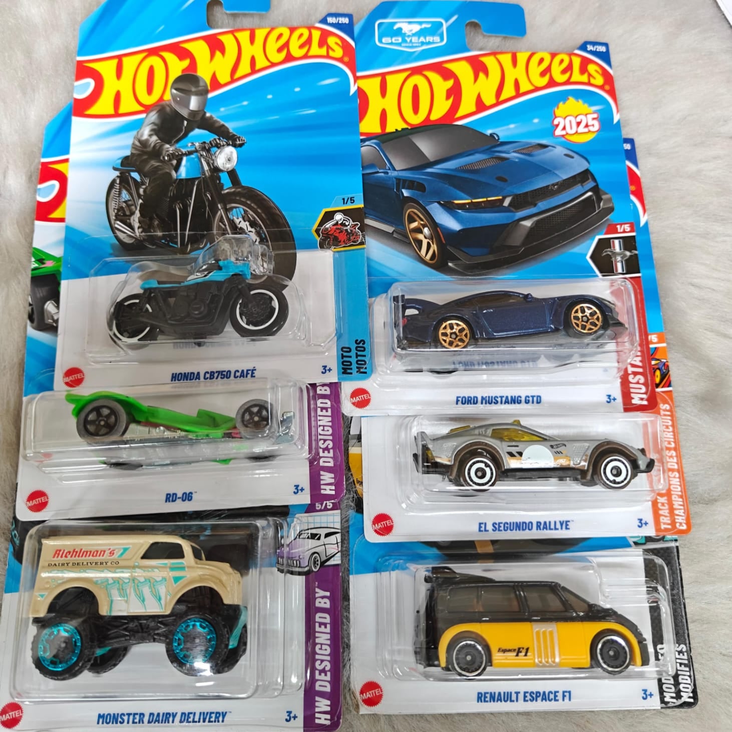Hot Wheels Combo - Set Of 6