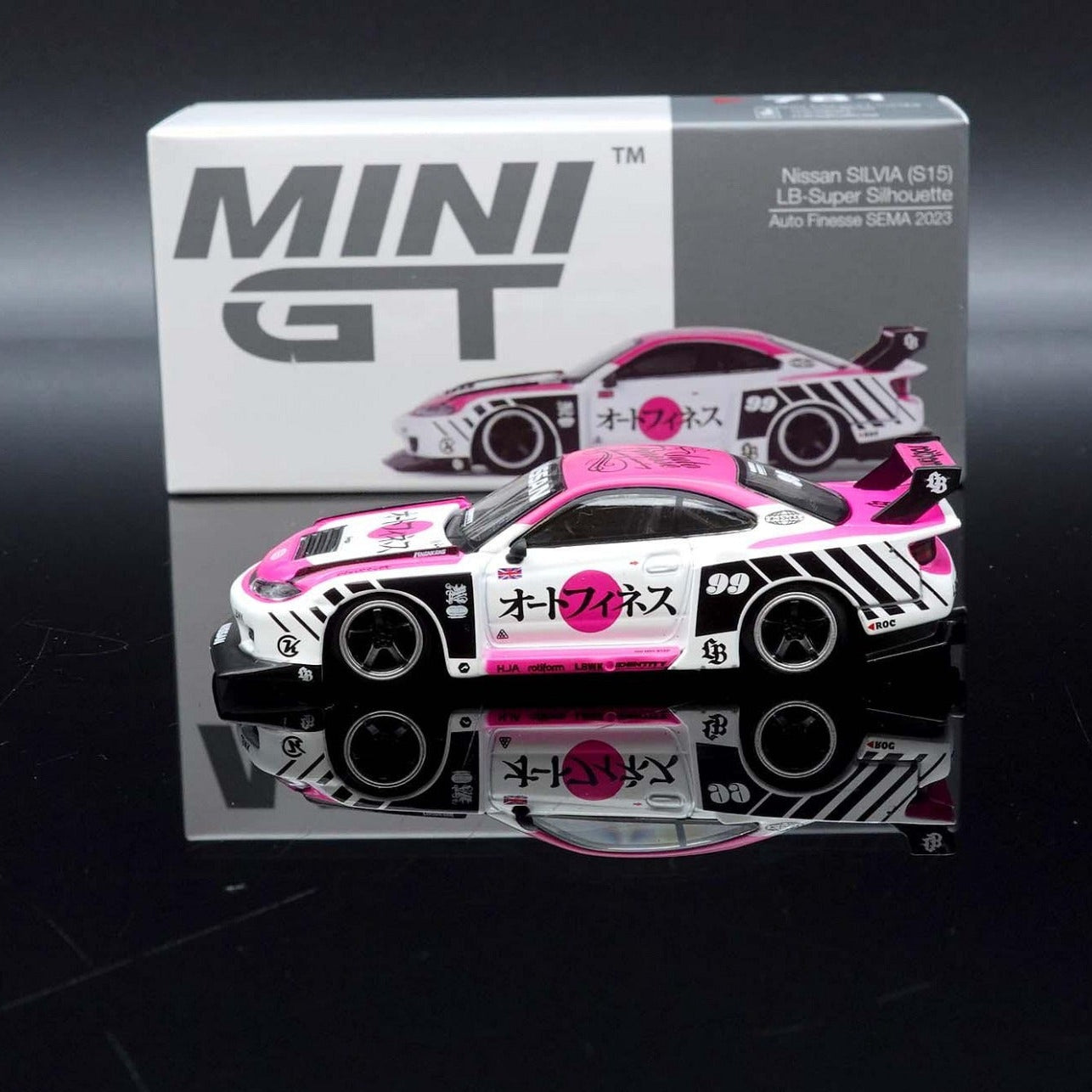 Mini GT Code 781 Nissan LB S15 Auto Finesse SEMA 2023